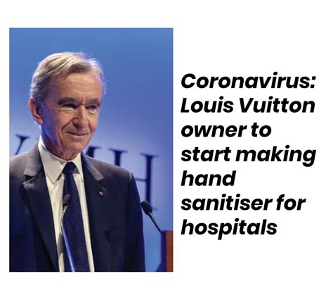 lv making hand sanitizer|Coronavirus: Louis Vuitton owner to start making hand .